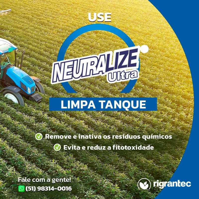 Neutralize Ultra - Removedor de resíduos de tanque de pulverização (limpa tanque), máquinas e implementos agrícolas